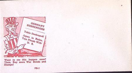 Amerikaanse envelop WWII (lijst optie), Verzamelen, Militaria | Tweede Wereldoorlog, Foto of Poster, Verzenden