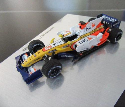 1:43 - Modelbouwdoos - ING Renault F1 Team R28 - #5 F.Alonso, Hobby en Vrije tijd, Modelauto's | 1:5 tot 1:12