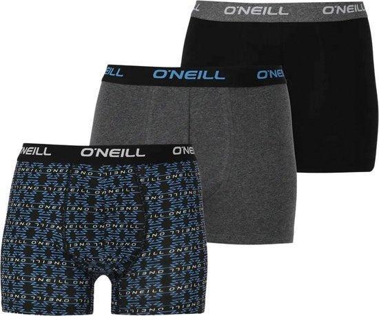 2dekans | ONeill Boxershorts Heren (3-pack) - Zwart, Grijs, Kleding | Heren, Ondergoed, Ophalen of Verzenden