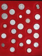 Wereld. Lotto 26 Monete In Argento 1850/1960, Timbres & Monnaies, Monnaies | Europe | Monnaies non-euro