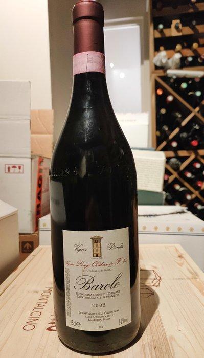 2005 Oddero, Vigna Rionda - Barolo Riserva - 1 Fles (0,75, Verzamelen, Wijnen