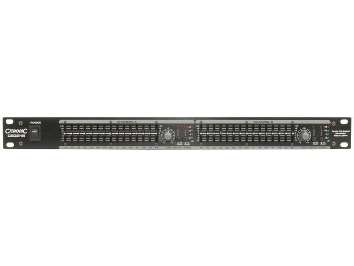 Citronic CEQ215 2 Kanaals 15 Bands Equalizer, Audio, Tv en Foto, Overige Audio, Tv en Foto