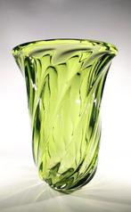 Val Saint Lambert - René Delvenne - Vase - Catalogue Torsade