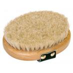 Verwenborstel (ovaal) houten - rug, paardenharen brush&co -