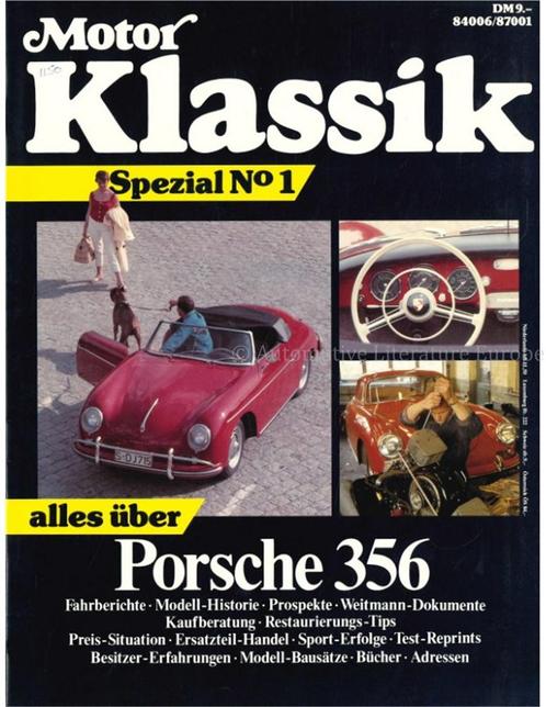 MOTOR KLASSIK SPEZIAL No1, ALLES ÜBER PORSCHE 356, Boeken, Auto's | Boeken