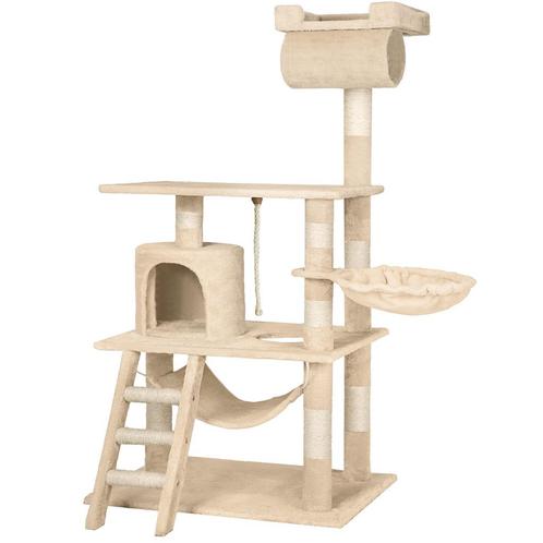 Krabpaal Stokeley 141cm - beige, Animaux & Accessoires, Accessoires pour chats, Envoi