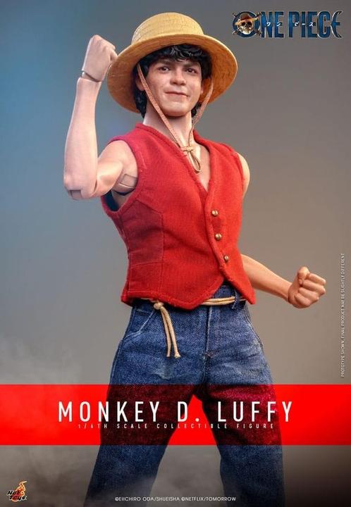 One Piece (Netflix) Action Figure 1/6 Monkey D. Luffy 31 cm, Collections, Cinéma & Télévision, Enlèvement ou Envoi
