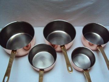Casseroles Cuivre et acier inoxydable Qualité