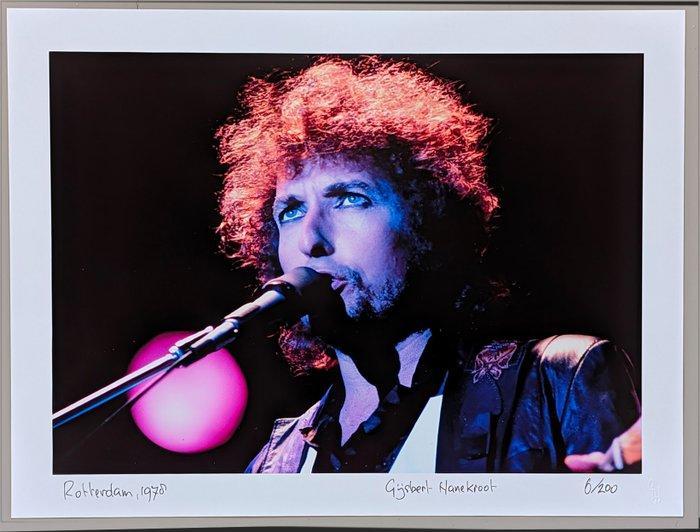 Gijsbert Hanekroot - Bob Dylan, Rotterdam 1978, Antiquités & Art, Art | Objets design