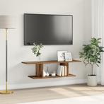 vidaXL TV Kast Bruin 103 x 30 x 26.5 cm Bewerkt hout, Huis en Inrichting, Kasten |Televisiemeubels, Verzenden, Nieuw