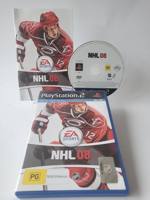 NHL 08 Australian Cover Playstation 2, Games en Spelcomputers, Games | Sony PlayStation 2, Zo goed als nieuw, Ophalen of Verzenden