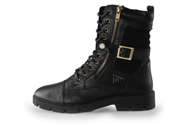 Vingino Veterboots in maat 39 Zwart | 5% korting, Kleding | Dames, Schoenen, Zwart, Zo goed als nieuw, Overige typen, Verzenden
