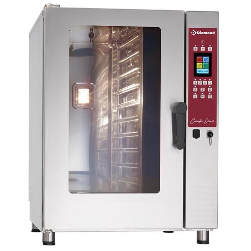 Diamond Hetelucht-/Stoomoven 10 Niveaus Automatische Bevocht, Zakelijke goederen, Horeca | Keukenapparatuur, Ophalen of Verzenden