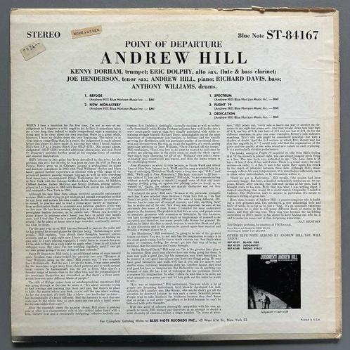 Andrew Hill - Point of Departure (1st stereo pressing!) -, Cd's en Dvd's, Vinyl Singles