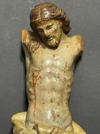 sculptuur, Corpus Christi - 41 cm - Hout - 1750, Antiek en Kunst