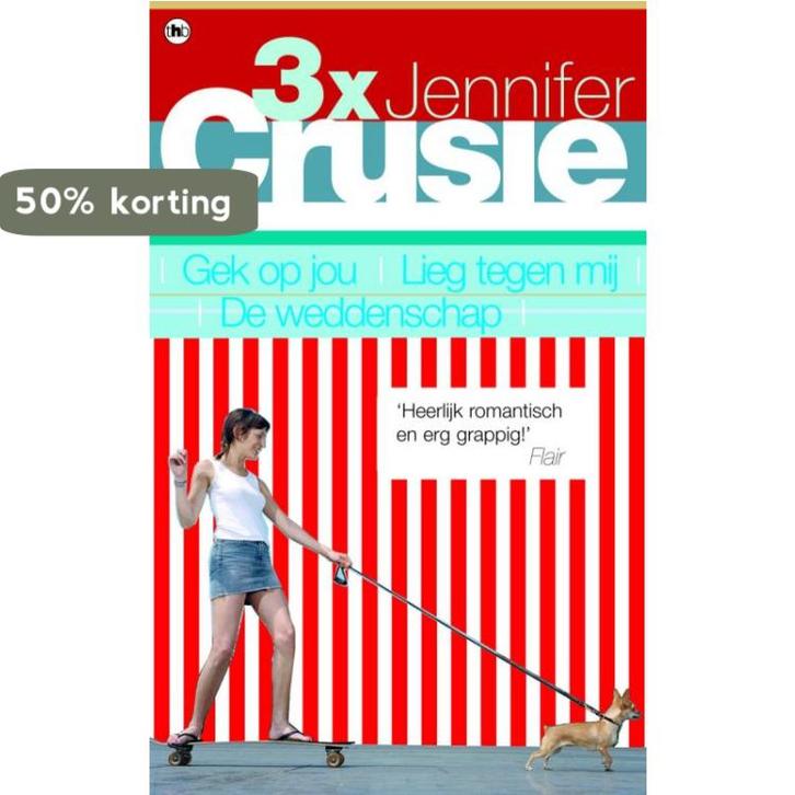 3 X Jennifer Crusie 9789044313857 Jennifer Crusie, Boeken, Romans, Gelezen, Verzenden