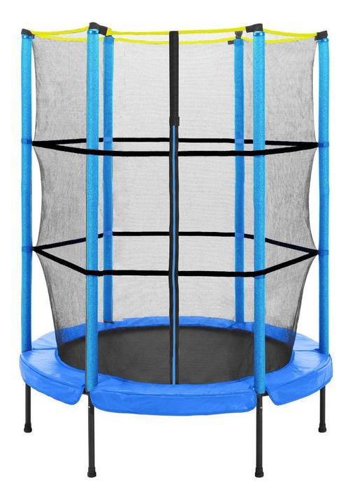 Kinder Trampoline 152 cm met Veiligheidsnet - Blauw - Ges..., Kinderen en Baby's, Speelgoed | Buiten | Trampolines, Nieuw, Ophalen of Verzenden
