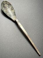 Oud-Romeins Zilver Patrician lepel met een klassieke vorm en