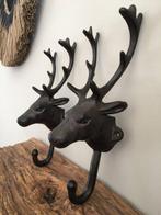 Decoratief ornament (2) - Frankrijk - SET HERTEN GEWEI HAKEN