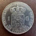 Pays-Bas. Wilhelmina. 1 Gulden 1896, Postzegels en Munten, Munten | Nederland