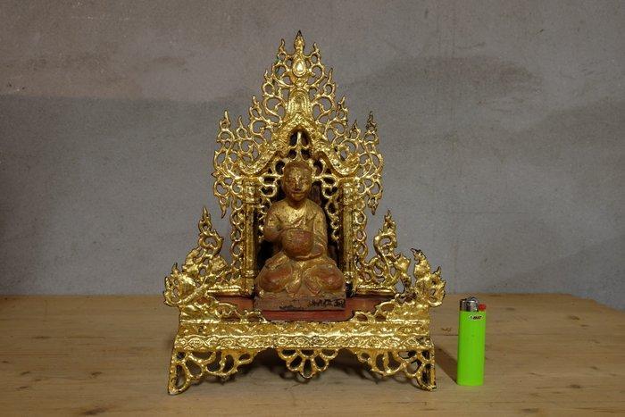 Boeddha altaar - Beeld - Myanmar/Birma (Zonder Minimumprijs), Antiek en Kunst, Kunst | Niet-Westerse kunst