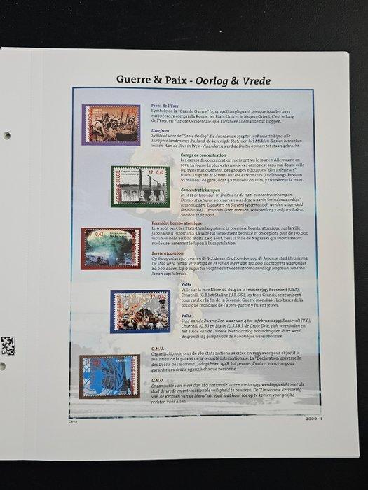 België 2000/2006 - This is Belgium Davo bladen met zegels, Timbres & Monnaies, Timbres | Europe | Belgique