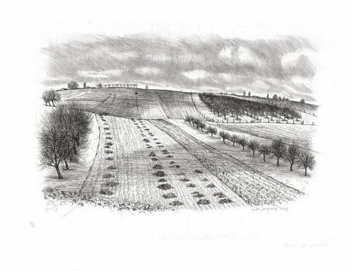 André Jacquemin (1904-1992) - Lot de 2 Gravures originales -, Antiek en Kunst, Antiek | Overige Antiek