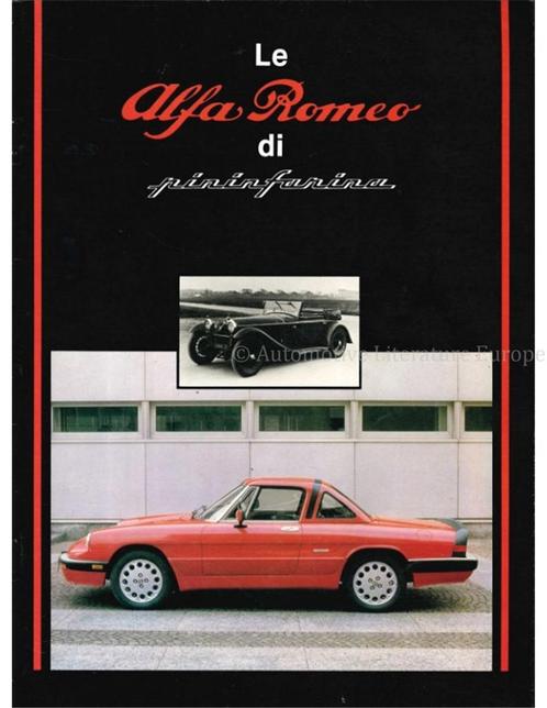 LE ALFA ROMEO DI PININFARINA, Boeken, Auto's | Boeken