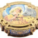 Franklin Mint & Vatican Museum 24 Karat Gold Plated Music, Antiquités & Art