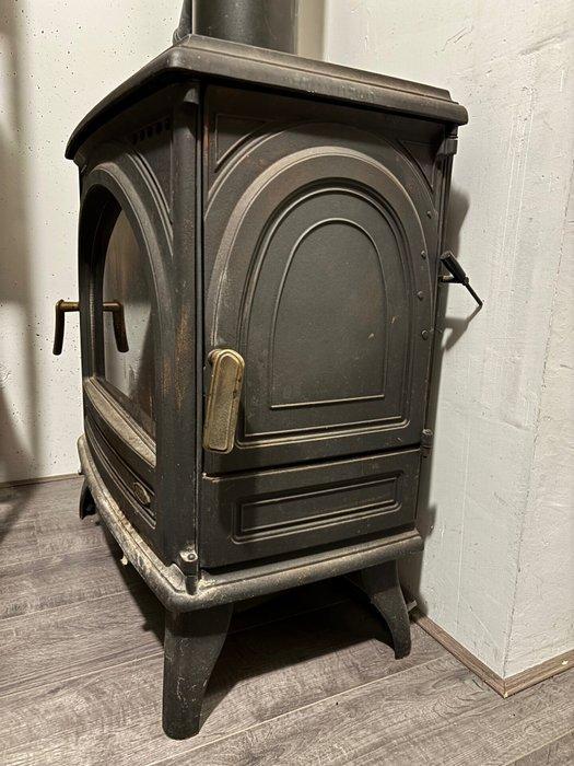 Kachel - IJzer - Godin houtkachel, Antiek en Kunst, Curiosa en Brocante