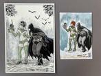 Victor Ibanez - 2 Original drawing - Poison Ivy und Batman -, Nieuw