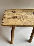 Kruk - Hout, Eik - Oude houten vatkruk, Antiek en Kunst