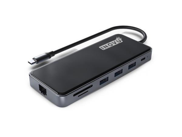 Veiling - INOVU USB-C dockingstation  100W, Computers en Software, Dockingstations