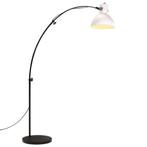 vidaXL Vloerlamp 25 W E27 150 cm wit, Huis en Inrichting, Verzenden, Nieuw