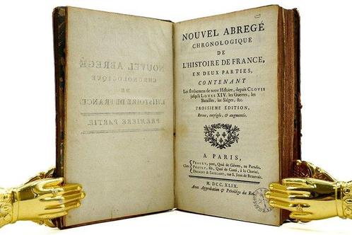 Collectif - Nouvel abrégé chronologique de lhistoire de, Antiek en Kunst, Antiek | Boeken en Manuscripten