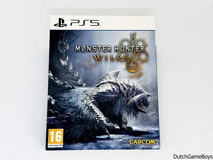 Playstation 5 / PS5 - Monster Hunter Wilds - Steelbook Editi, Games en Spelcomputers, Games | Sony PlayStation 5, Gebruikt, Verzenden
