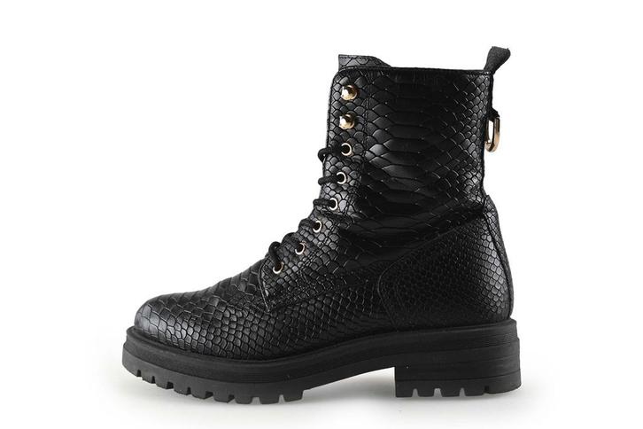 Omoda Veterboots in maat 39 Zwart, Kleding | Dames, Schoenen, Zwart, Zo goed als nieuw, Overige typen, Verzenden