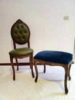 Stoel - Hout, Leder, IJzer - Sedia Chesterfield