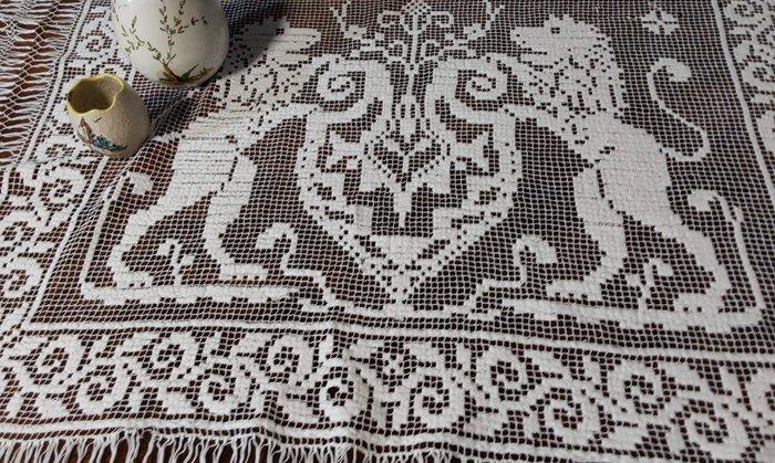 Borduurwerk - 95 cm - 85 cm, Antiquités & Art, Antiquités | Autres Antiquités