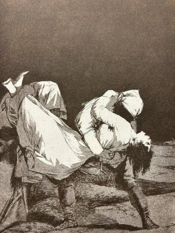 Francisco de Goya (1746-1828), after - Que se la Llevaron #8