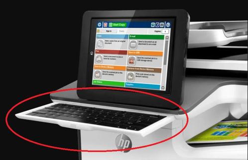 - Keyboard pagewide 586 / 58650 serie, Computers en Software, Printerbenodigdheden, Overige typen, Nieuw, Ophalen of Verzenden
