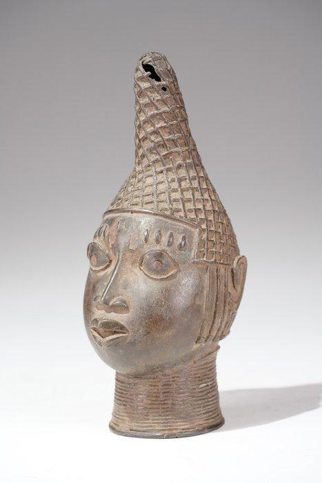 Hoofd - Benin - Nigeria  (Zonder Minimumprijs), Antiquités & Art, Art | Art non-occidental