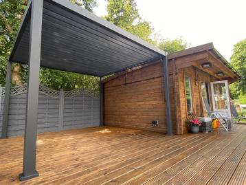SUNS Rota terrasoverkapping 360 cm x 360 cm matt royal grey beschikbaar voor biedingen