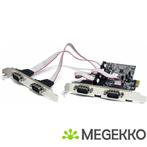 StarTech.com 4-poort Native PCI Express RS232 Serile Kaart, Computers en Software, Verzenden, Nieuw