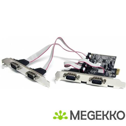 StarTech.com 4-poort Native PCI Express RS232 Seriële Kaart, Computers en Software, Netwerkkaarten, Nieuw, Verzenden