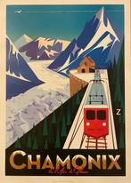 Monsieur Z - Affiche de Tourisme Le Montenvers - Chamonix, Antiek en Kunst