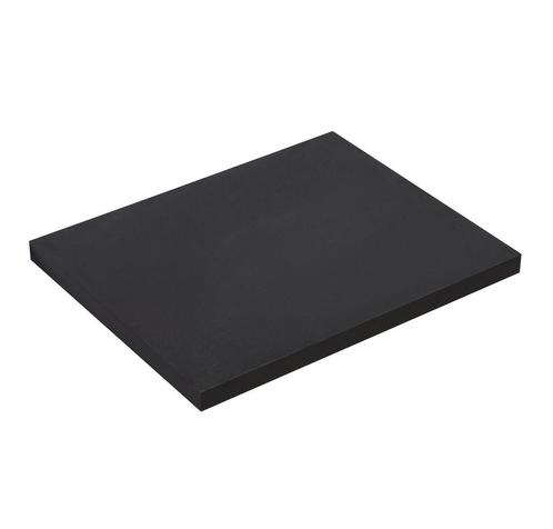 Wastafelblad Angela 60 x 48 x 3,5 cm - Zwart Houtnerf, Huis en Inrichting, Badkamer | Badkamermeubels, Nieuw, Verzenden