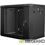 Lanberg WF01-6409-10B rack 9U Wandrek Zwart, Computers en Software, Computerbehuizingen, Verzenden, Nieuw