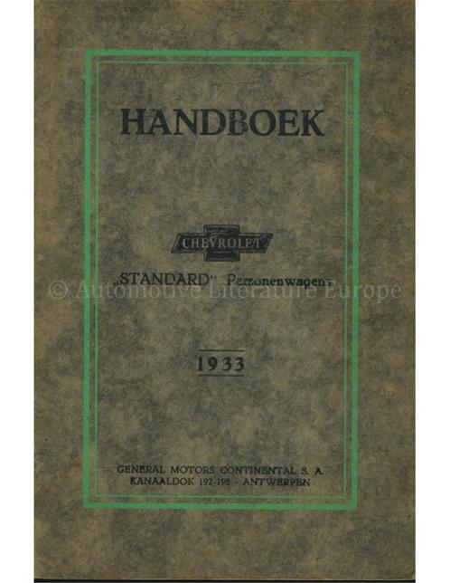 1933 FORD PRGRAMMA INSTRUCTIEBOEKJE NEDERLANDS, Auto diversen, Handleidingen en Instructieboekjes