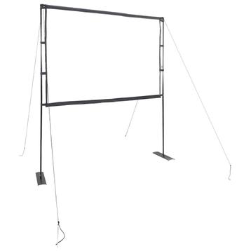 vidaXL Projectiescherm met statieven 84 inch 4:3, Verzenden